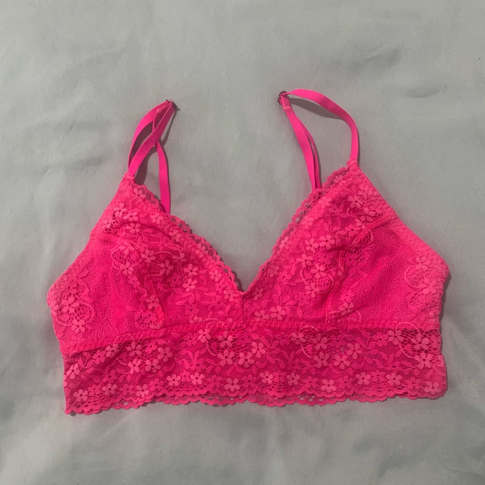 Gilly Hicks Pink Bralette